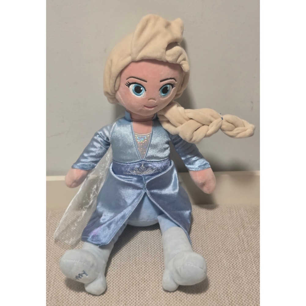 Disney Frozen Elsa Scentsy Buddy Plush Doll Blue Dress Frozen 2 Snow Queen
